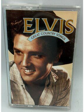 Elvis Presley Great Country Songs 1996 Audio Cassette RCA BMG Country Folk